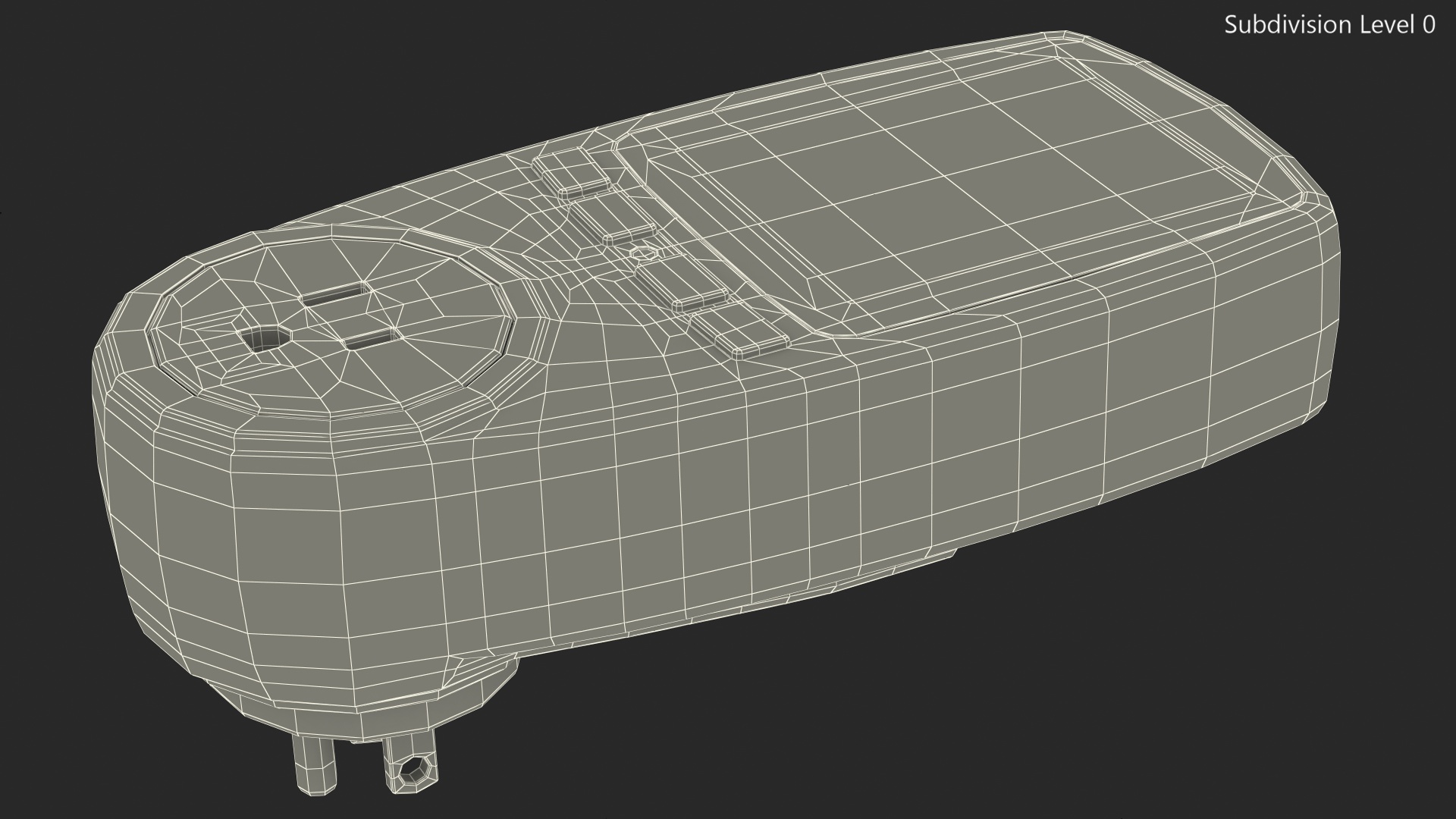 Power Meter US Plug 3D model