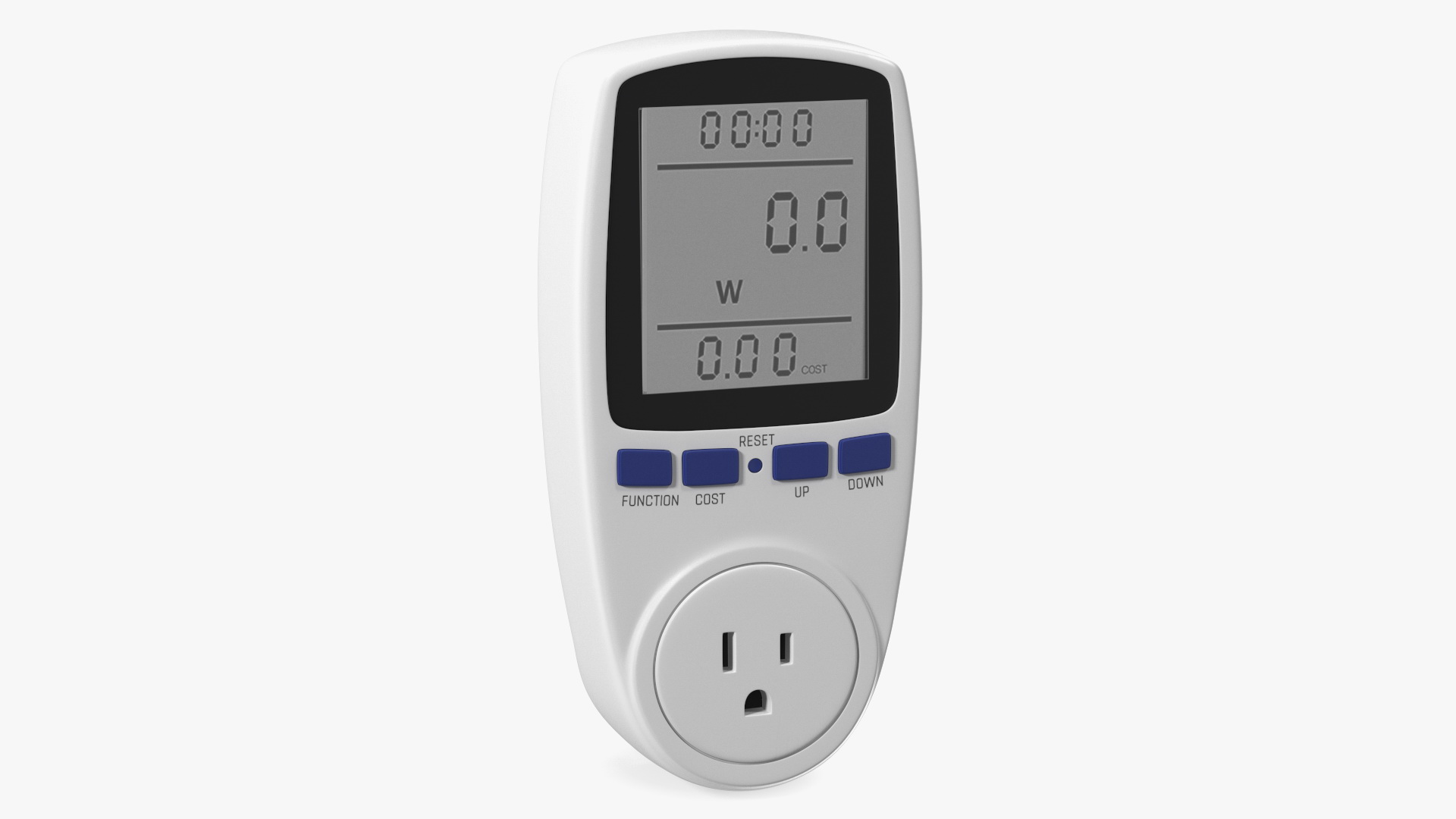 Power Meter US Plug 3D model