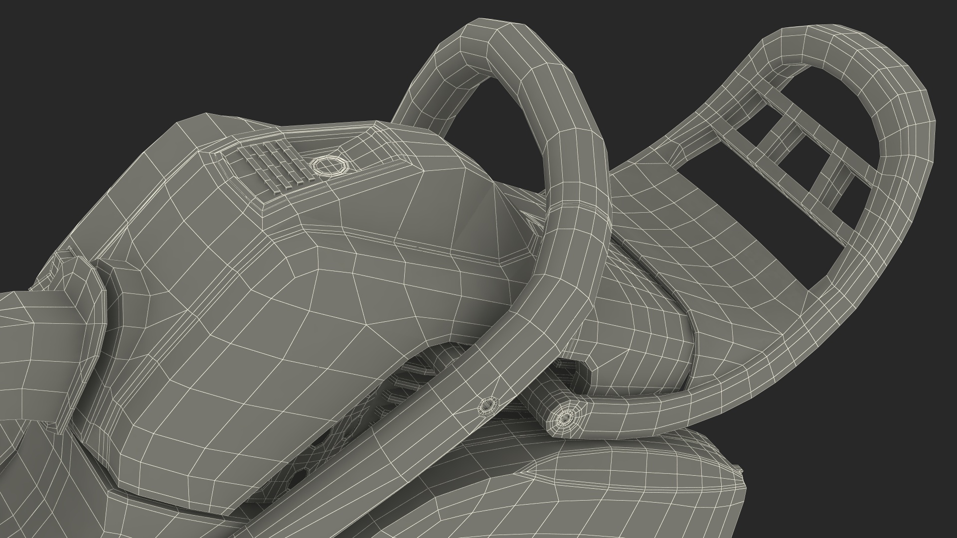 3D model Petrol Chainsaw
