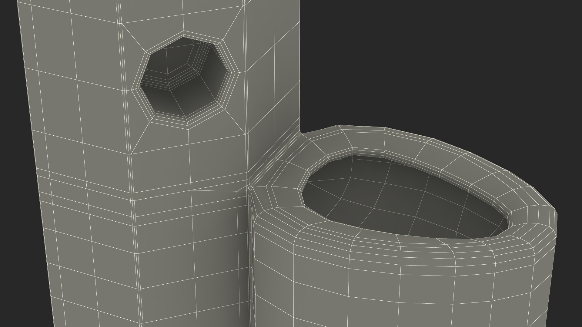 3D Stainless Steel Commode Toilet Basin Combination model
