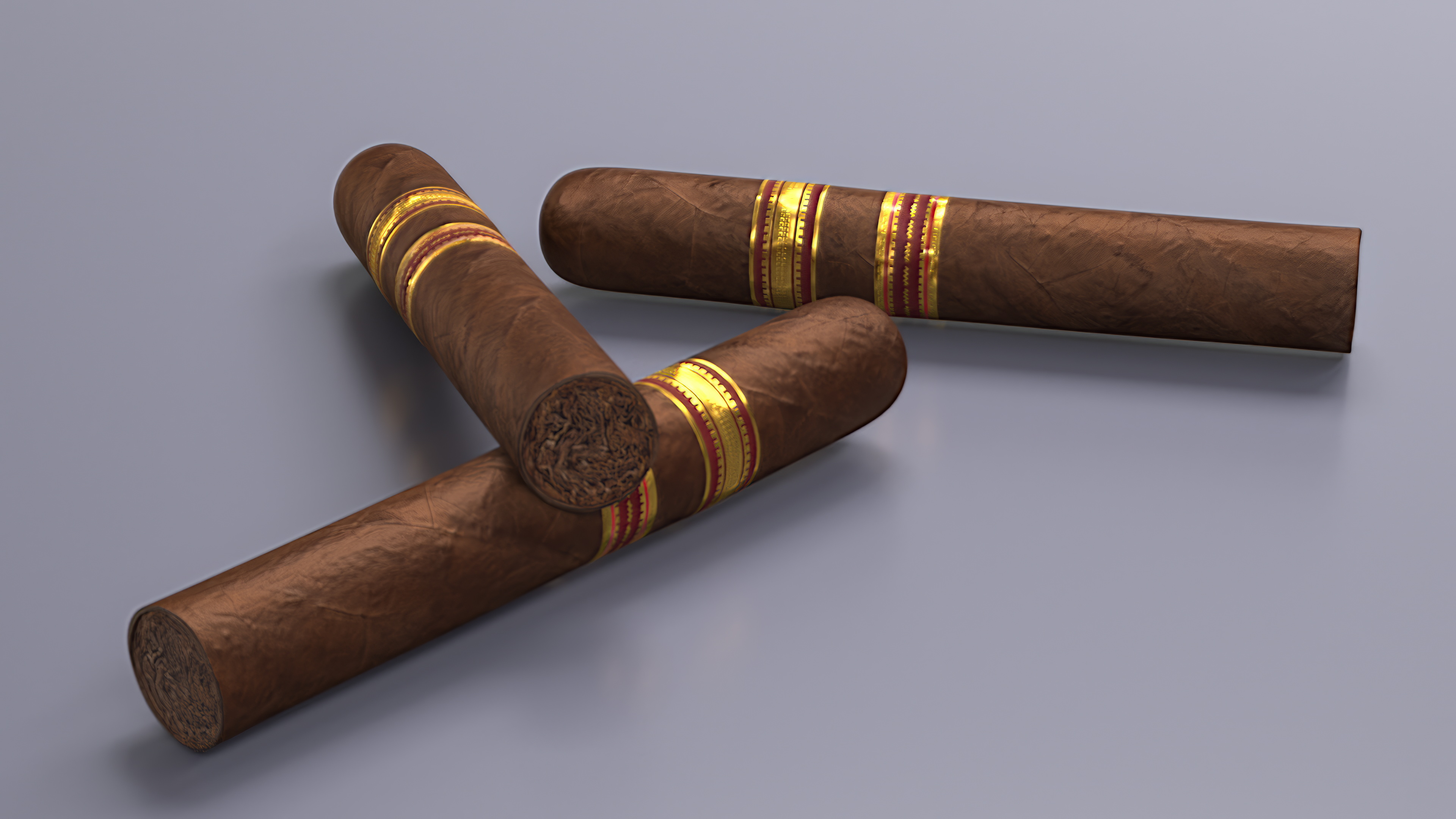 3D model Churchill Cigar