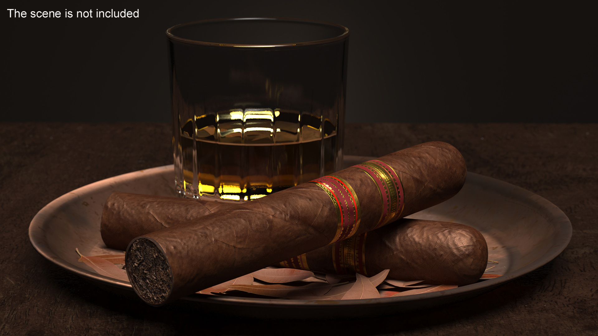 3D model Churchill Cigar