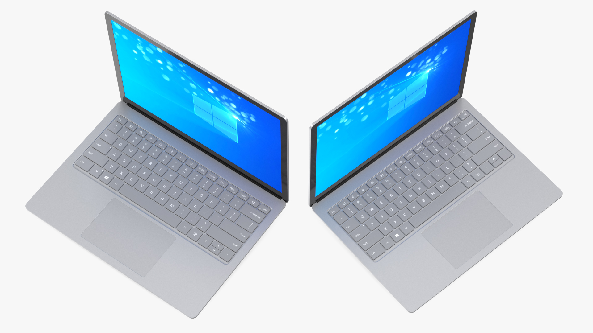 3D Microsoft Surface Laptop 4 13 Inch Platinum model