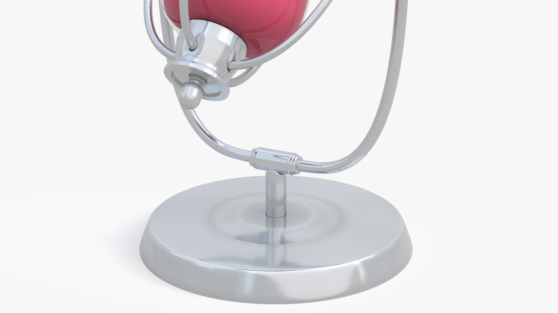3D Silver Hourglass