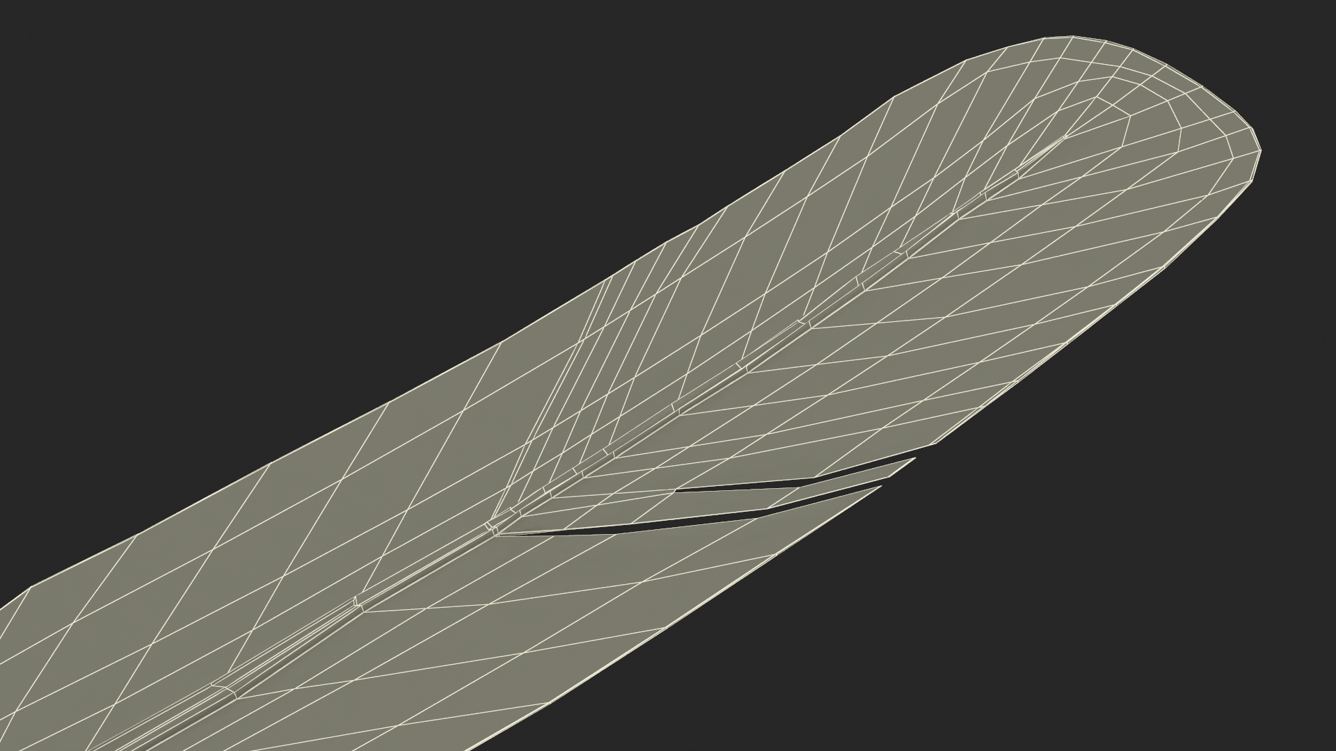 3D Ruffed Grouse Feather