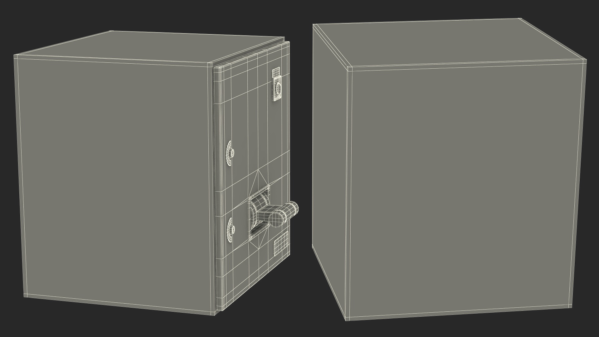 Industrial Compressor Control Unit 3D model