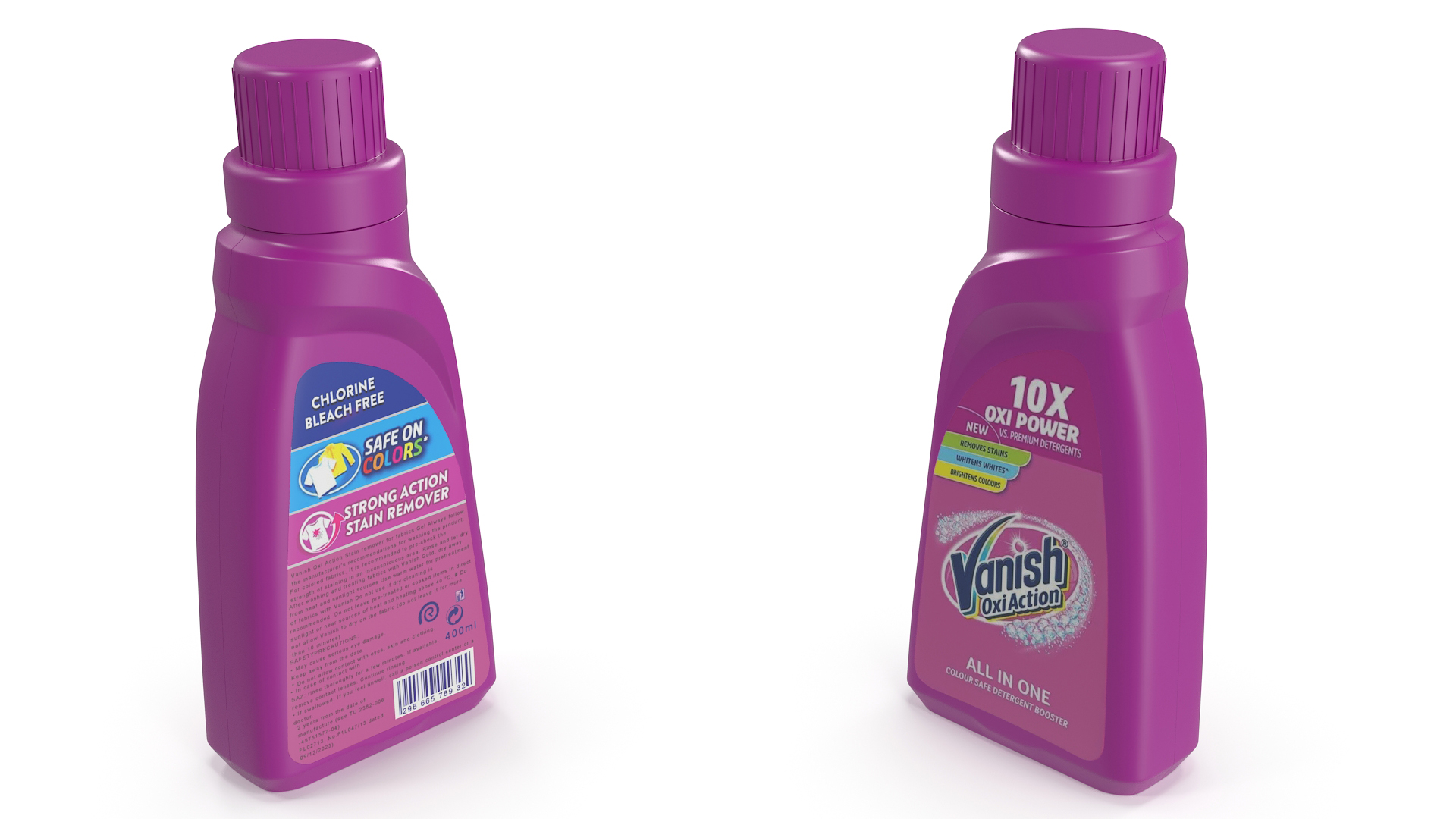3D Vanish Stain Remover Bottle 400ml model