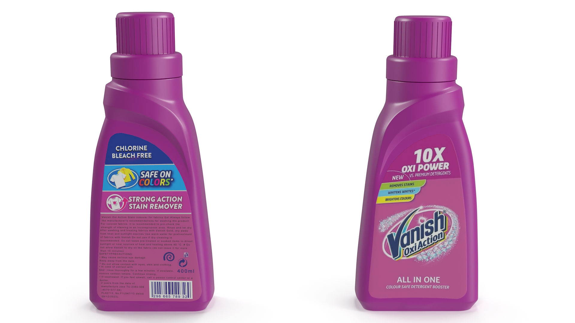 3D Vanish Stain Remover Bottle 400ml model