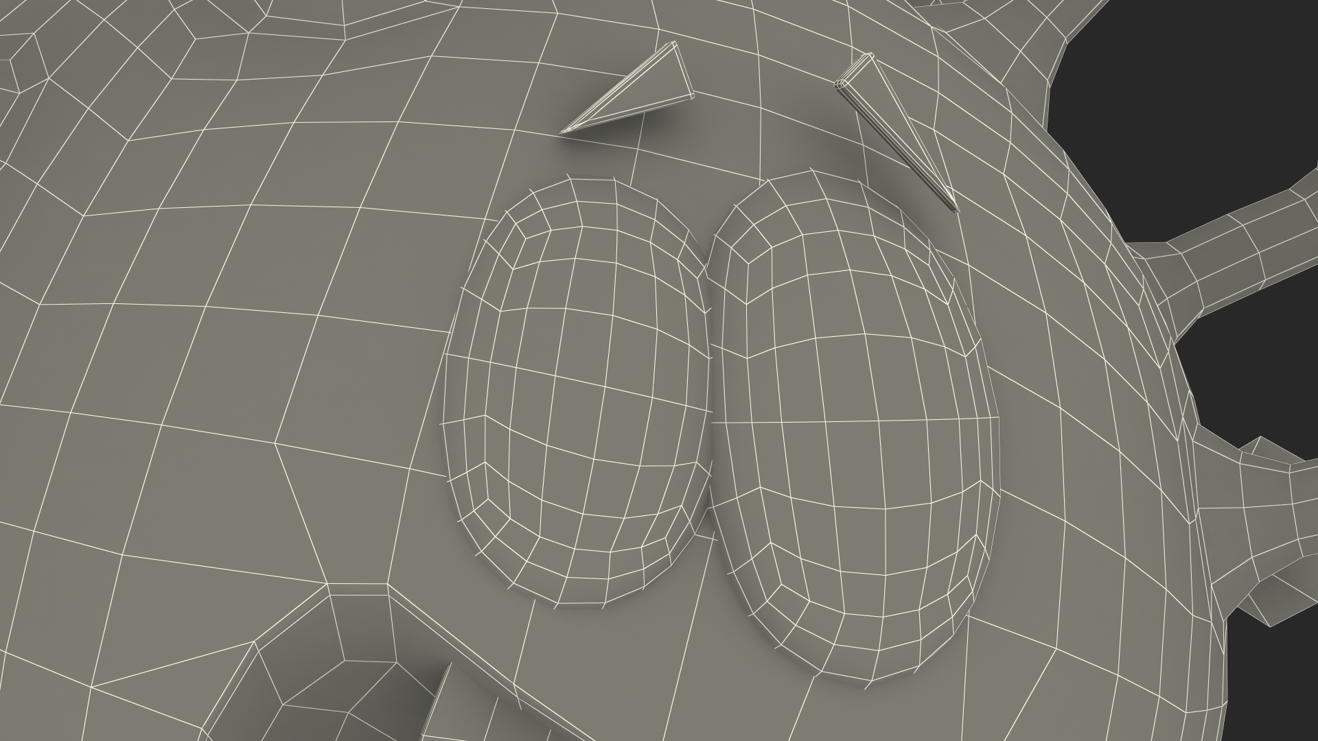 3D Covid Emoji Scared model