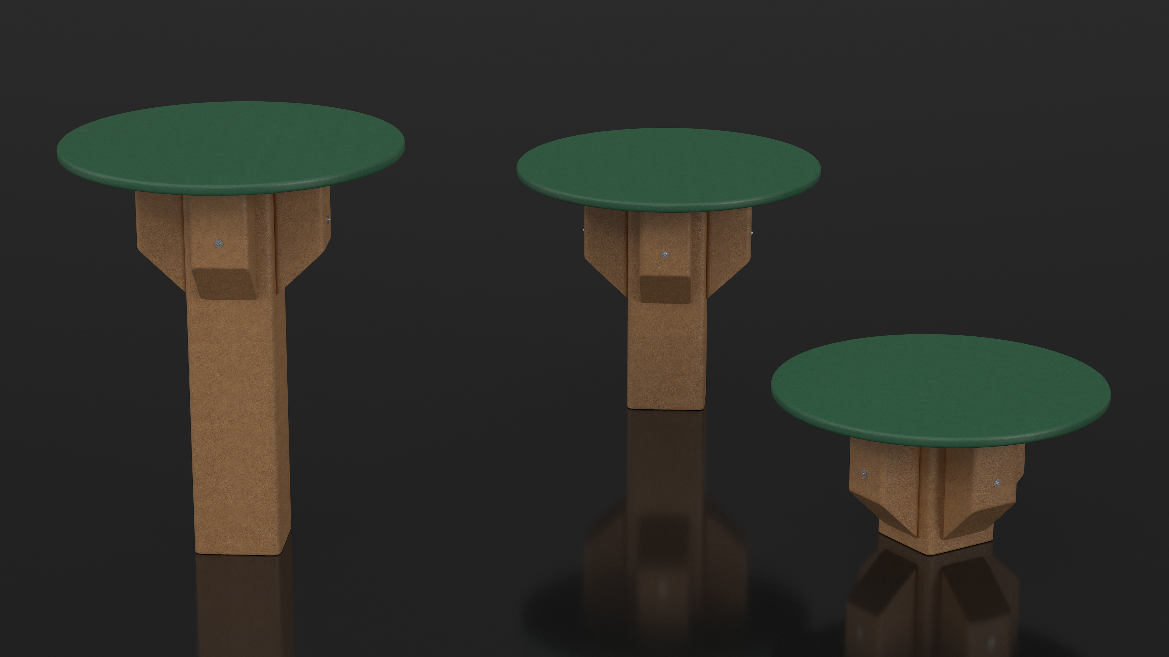 Jump Islands for Dog Training Park 3D model