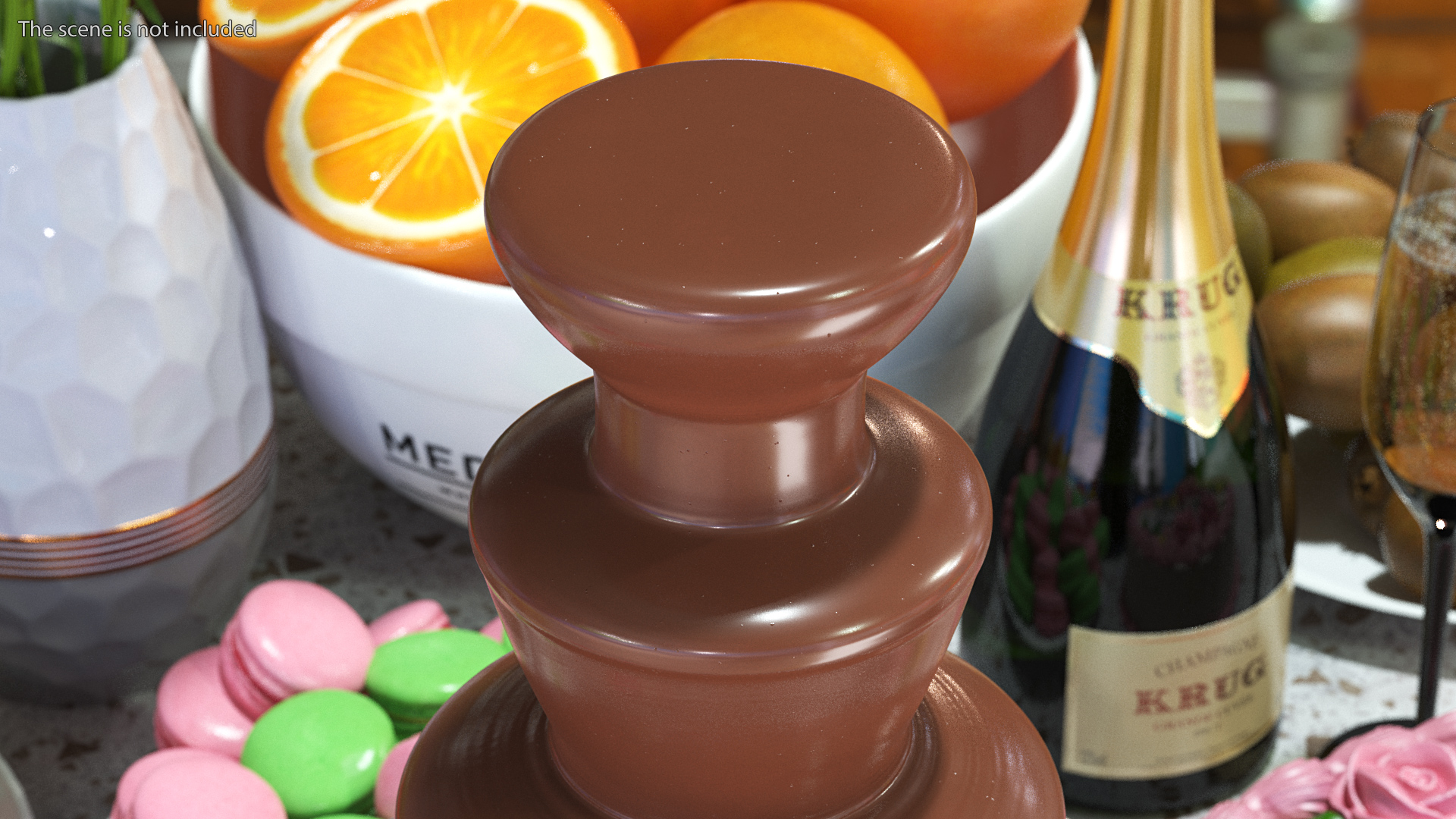 3D Chocolate Fountain Wilton Pro 3 Tier
