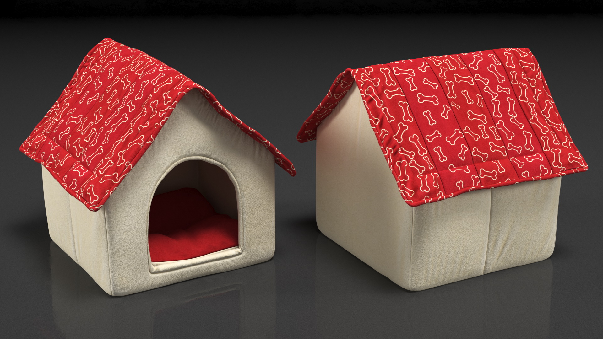 3D Soft Indoor Dog House