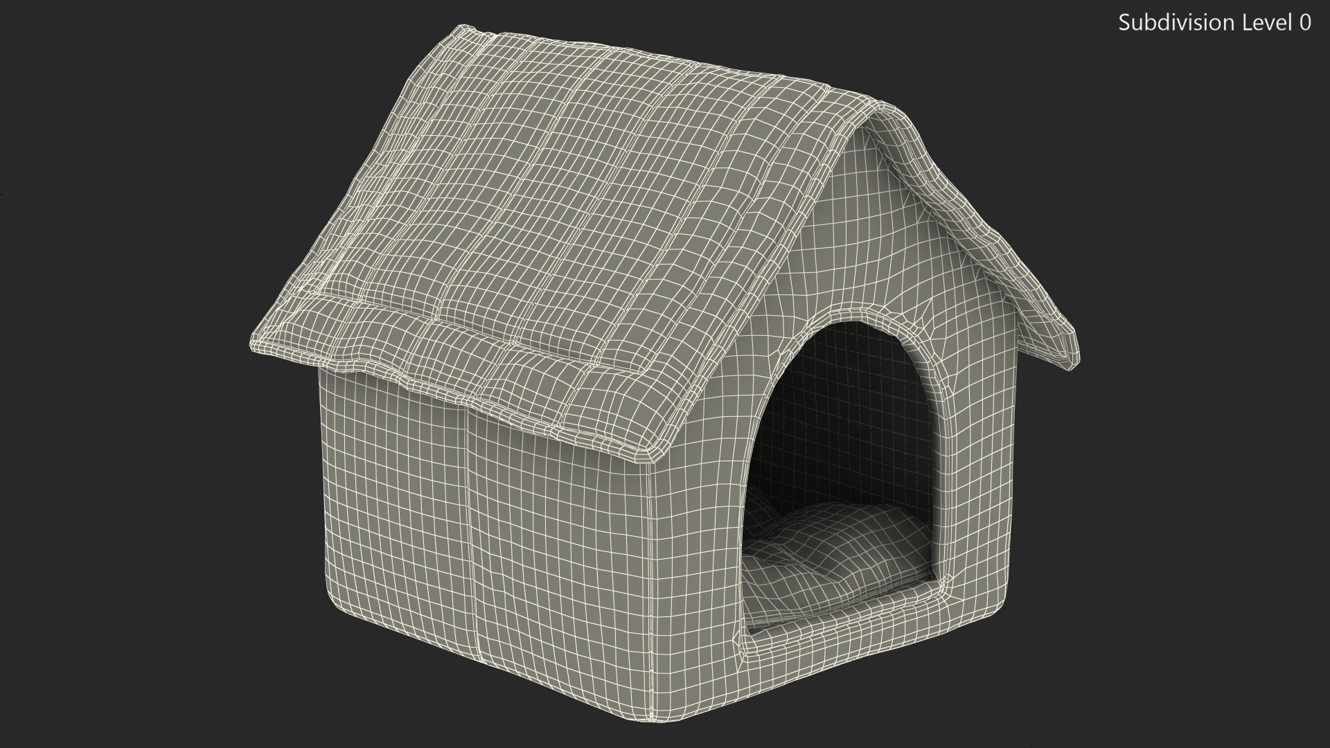 3D Soft Indoor Dog House