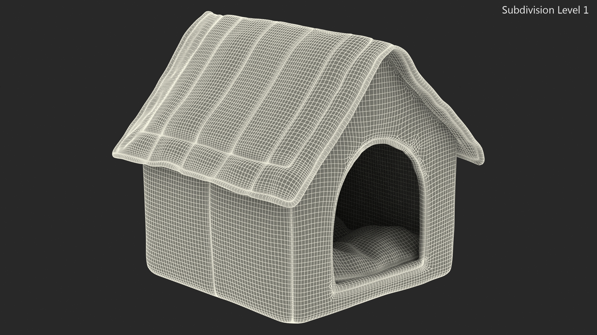 3D Soft Indoor Dog House