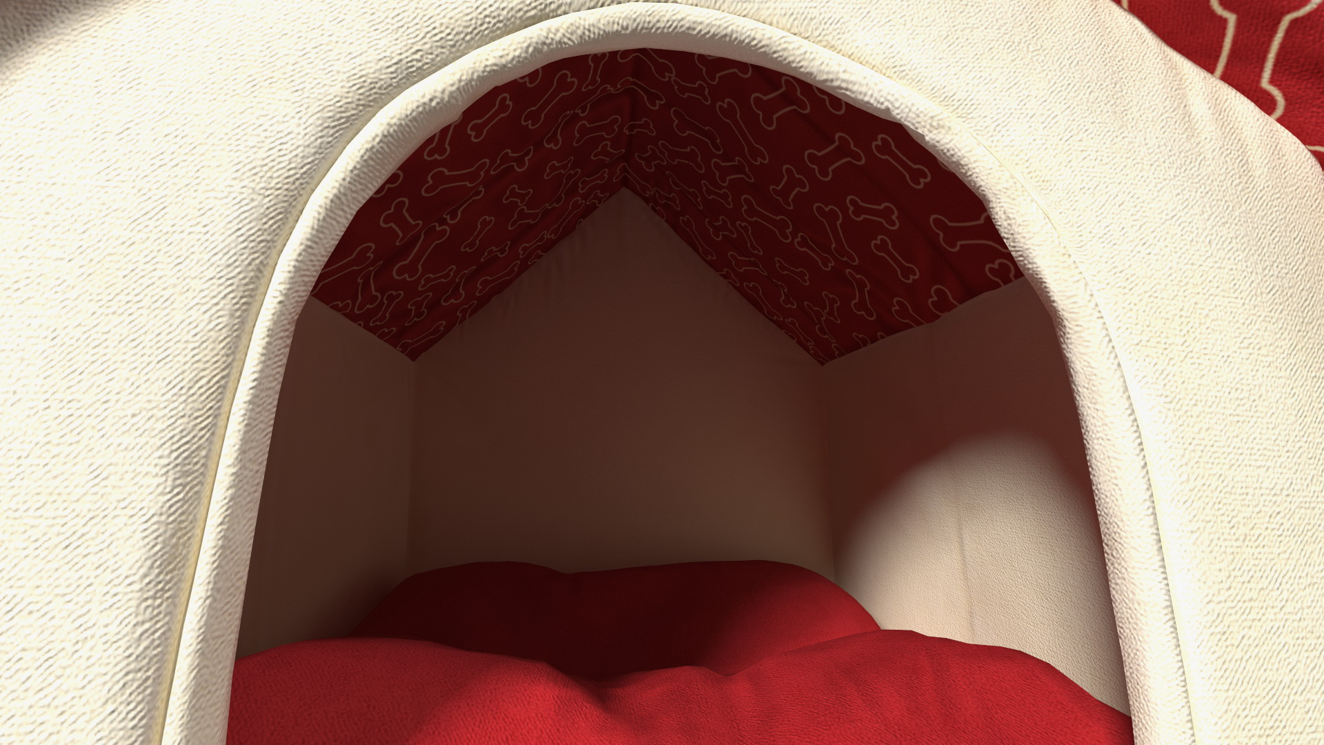 3D Soft Indoor Dog House