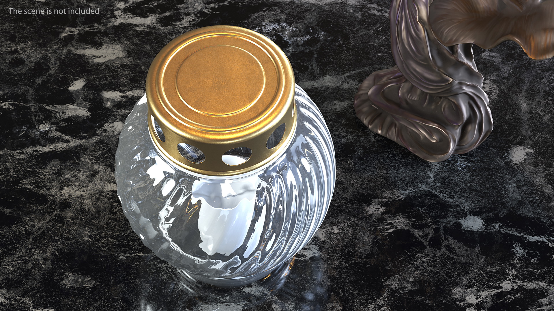 3D Memorial Grave Candle Lamp