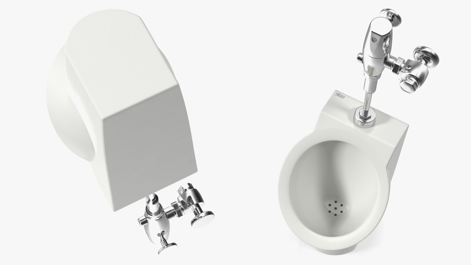 American Standard Decorum Wall Hung Urinal 3D