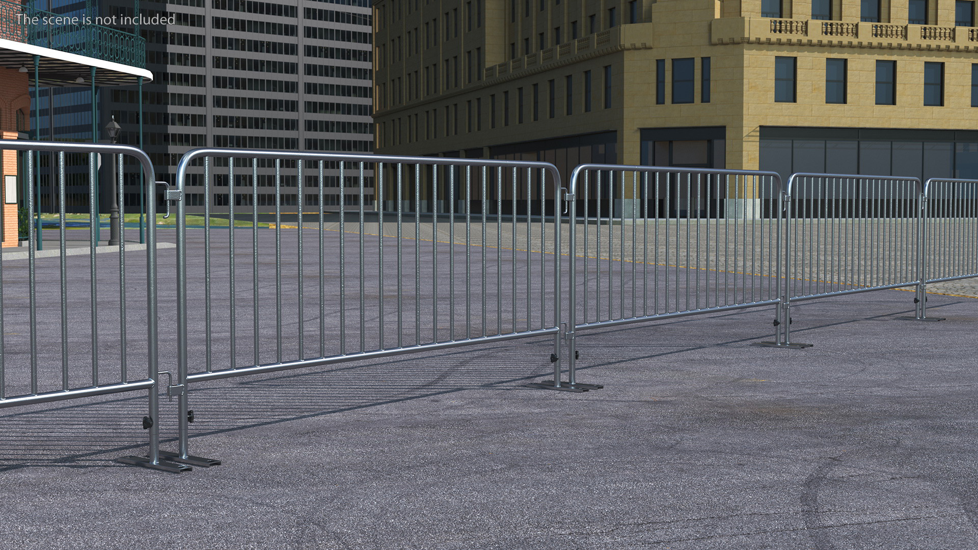 3D Metal Barricade Fence