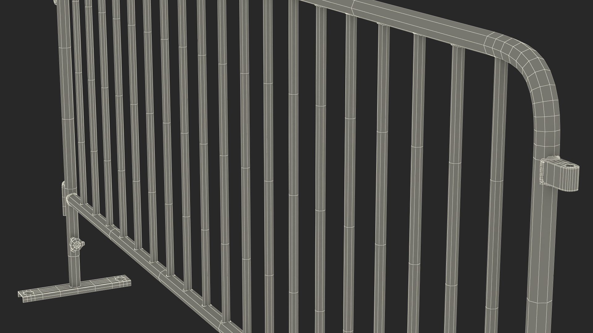 3D Metal Barricade Fence