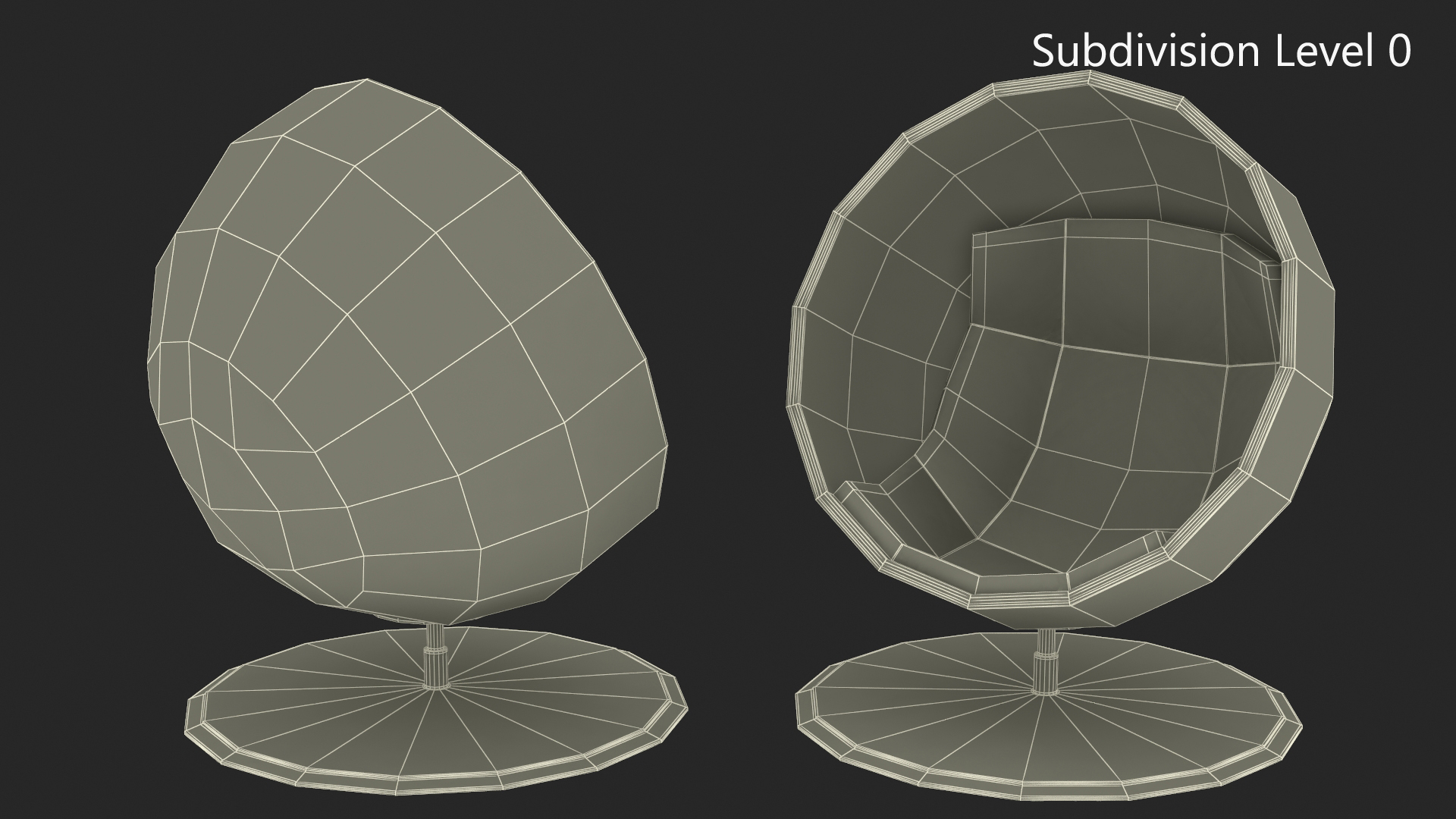 3D model Ball Chair