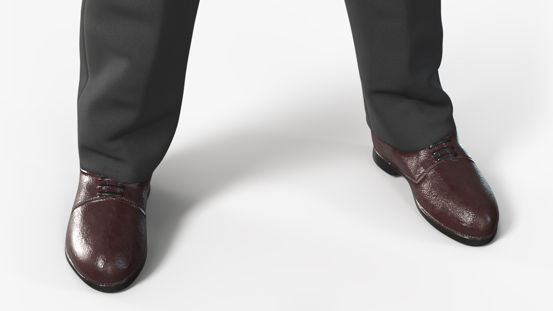 3D Old Man Rigged for Maya model
