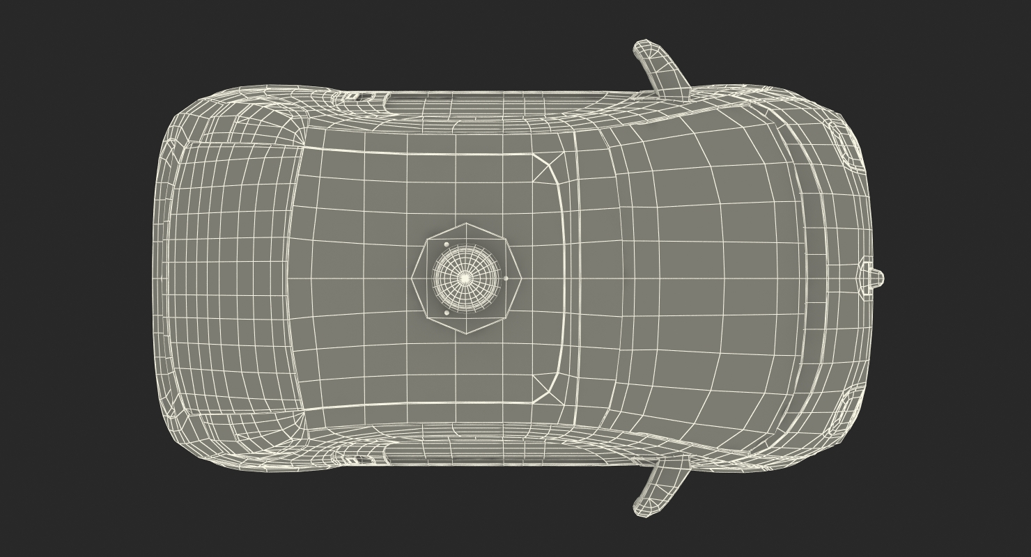 Waymo Self Driving Car Rigged 3D model