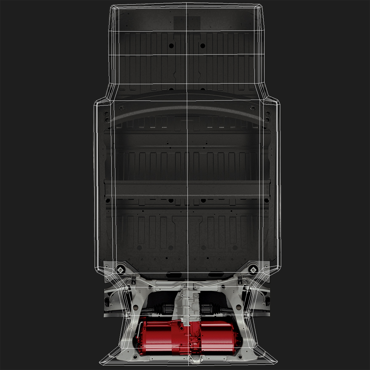 Waymo Self Driving Car Rigged 3D model