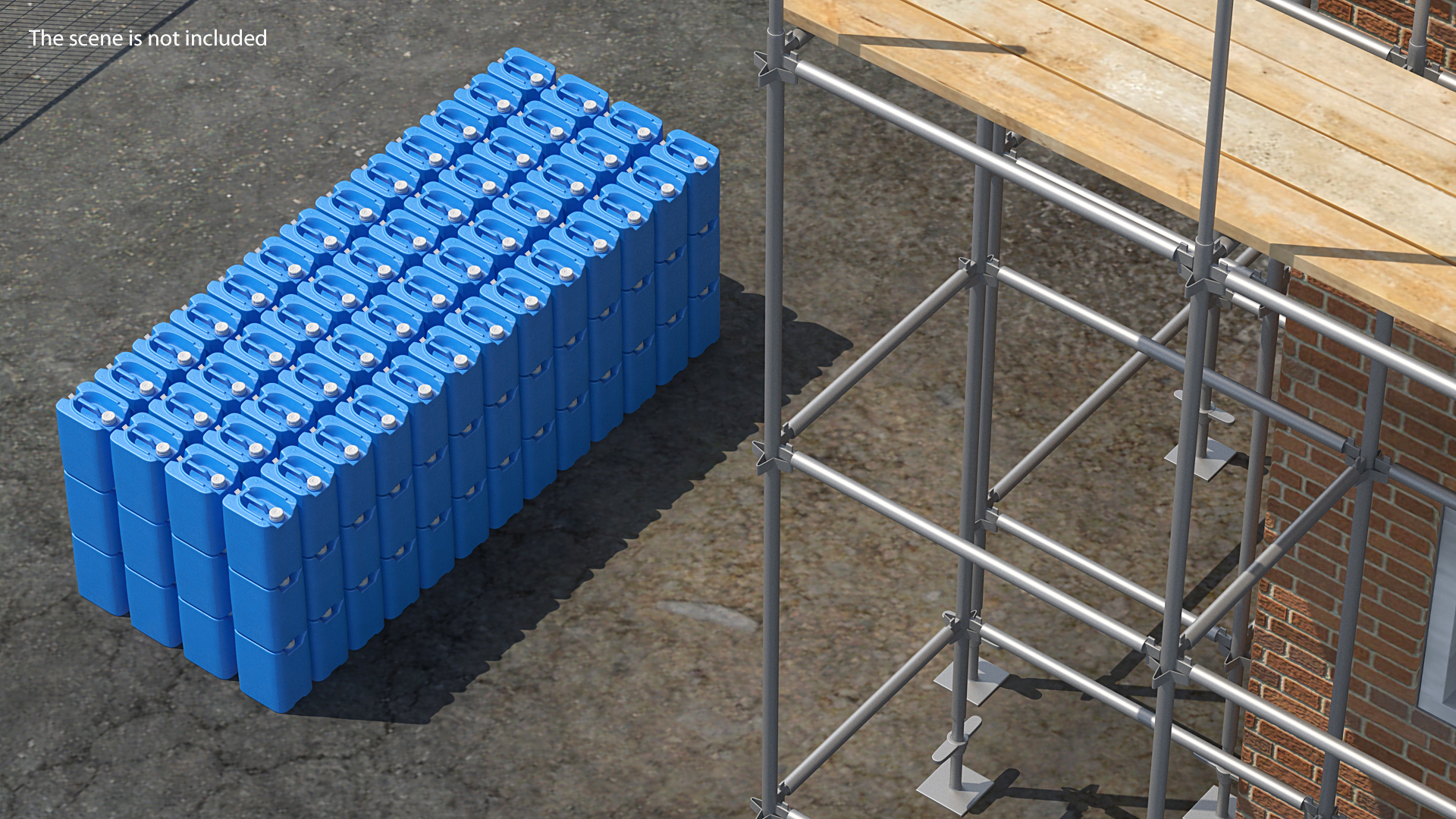 Plastic Water Tank 5 Gal 3D model