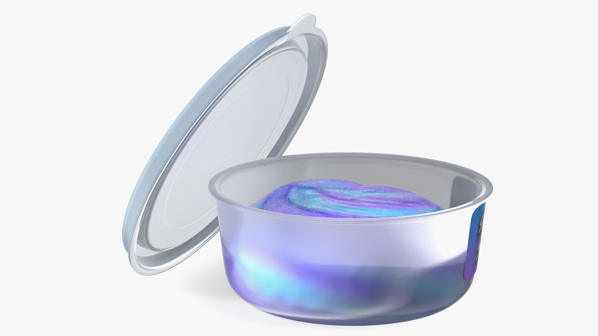 3D model Sensory Blue Purple Slimes Pot