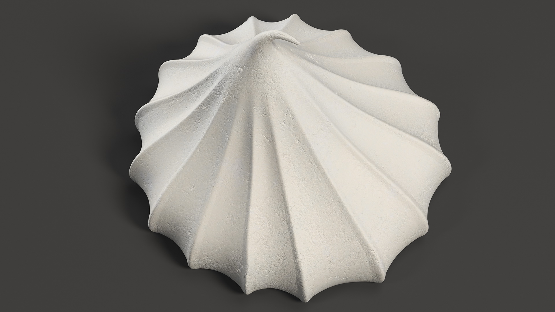 3D Mini Meringue Cookie White