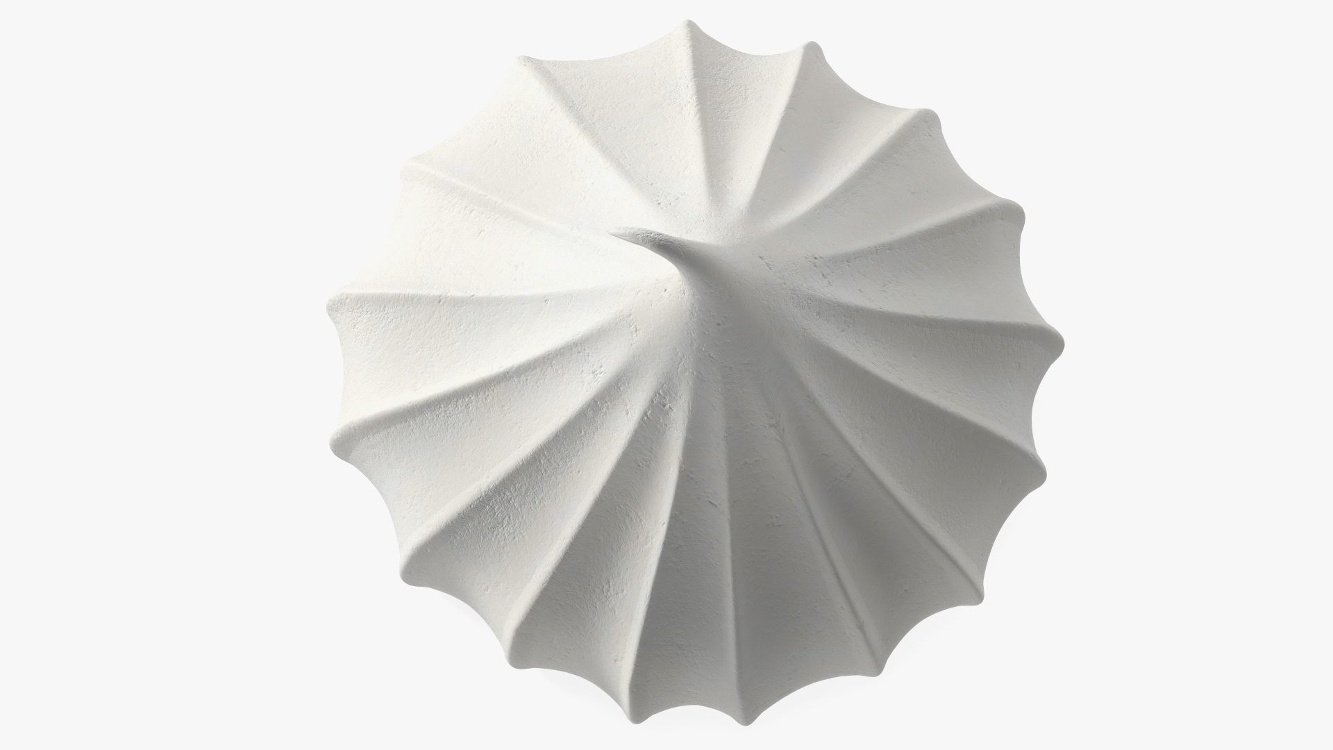 3D Mini Meringue Cookie White