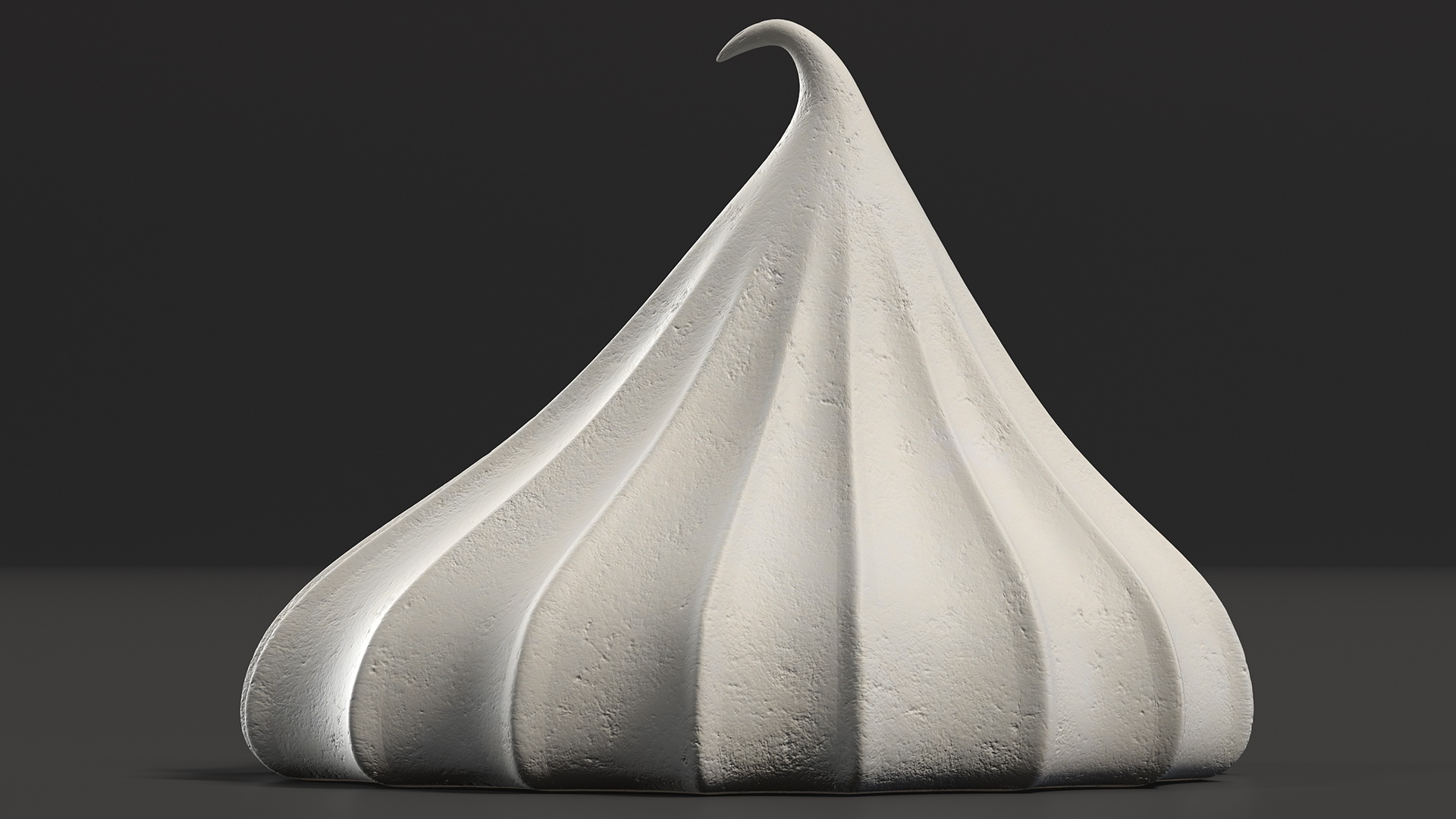 3D Mini Meringue Cookie White