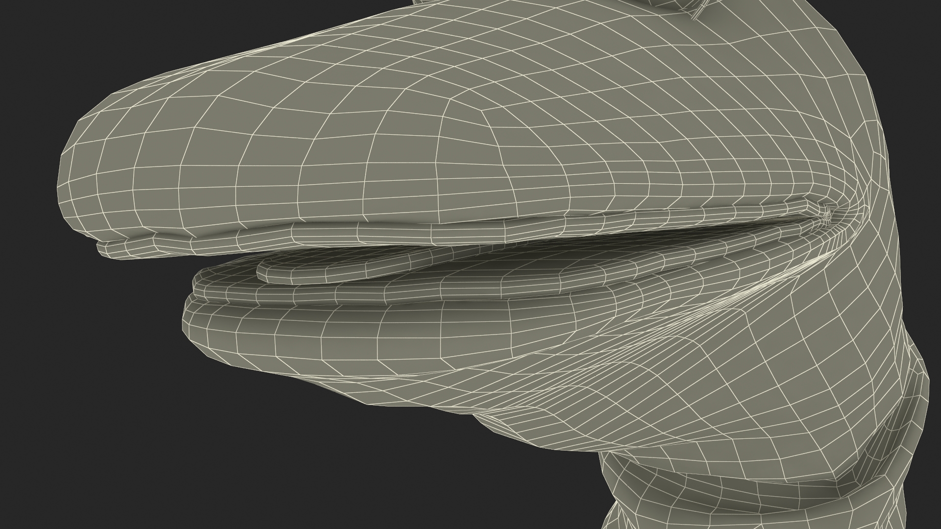 3D model Striped Sock Puppet Boy Rigged