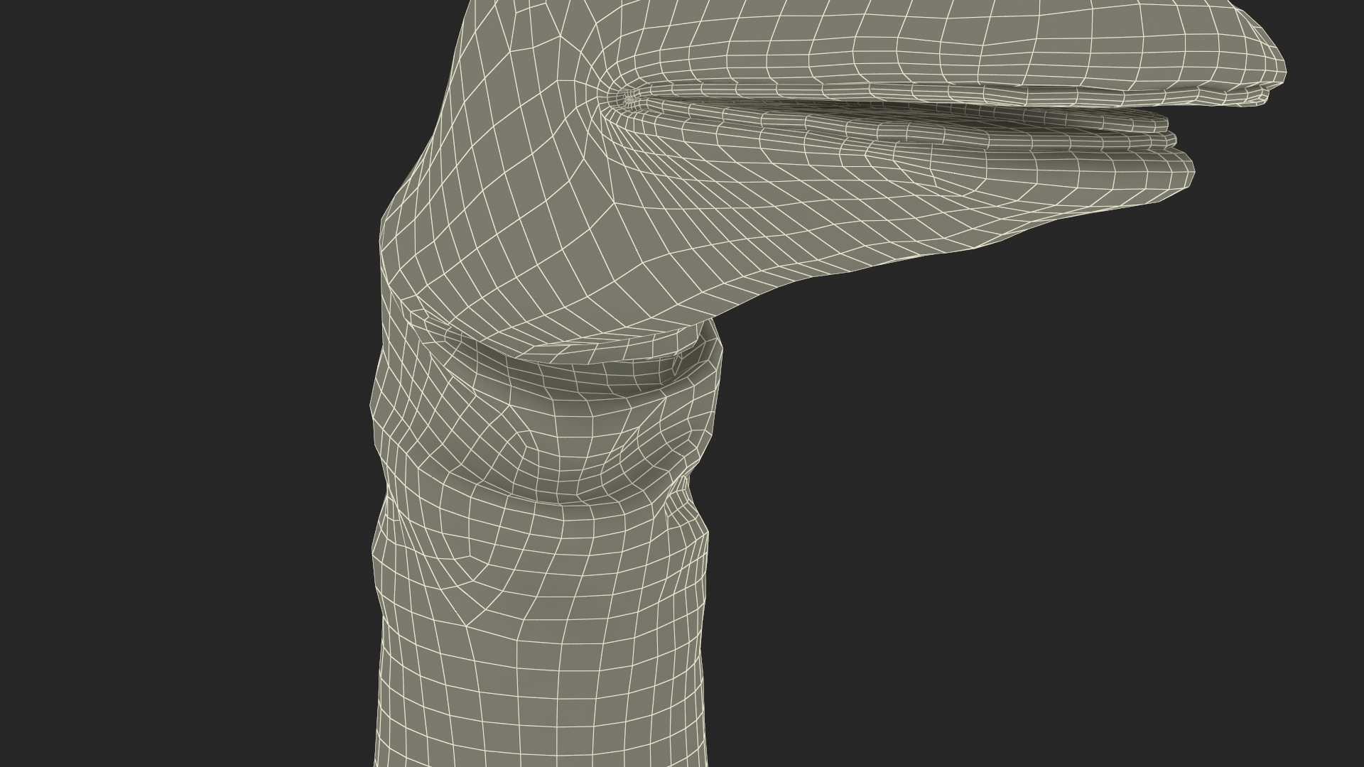 3D model Striped Sock Puppet Boy Rigged