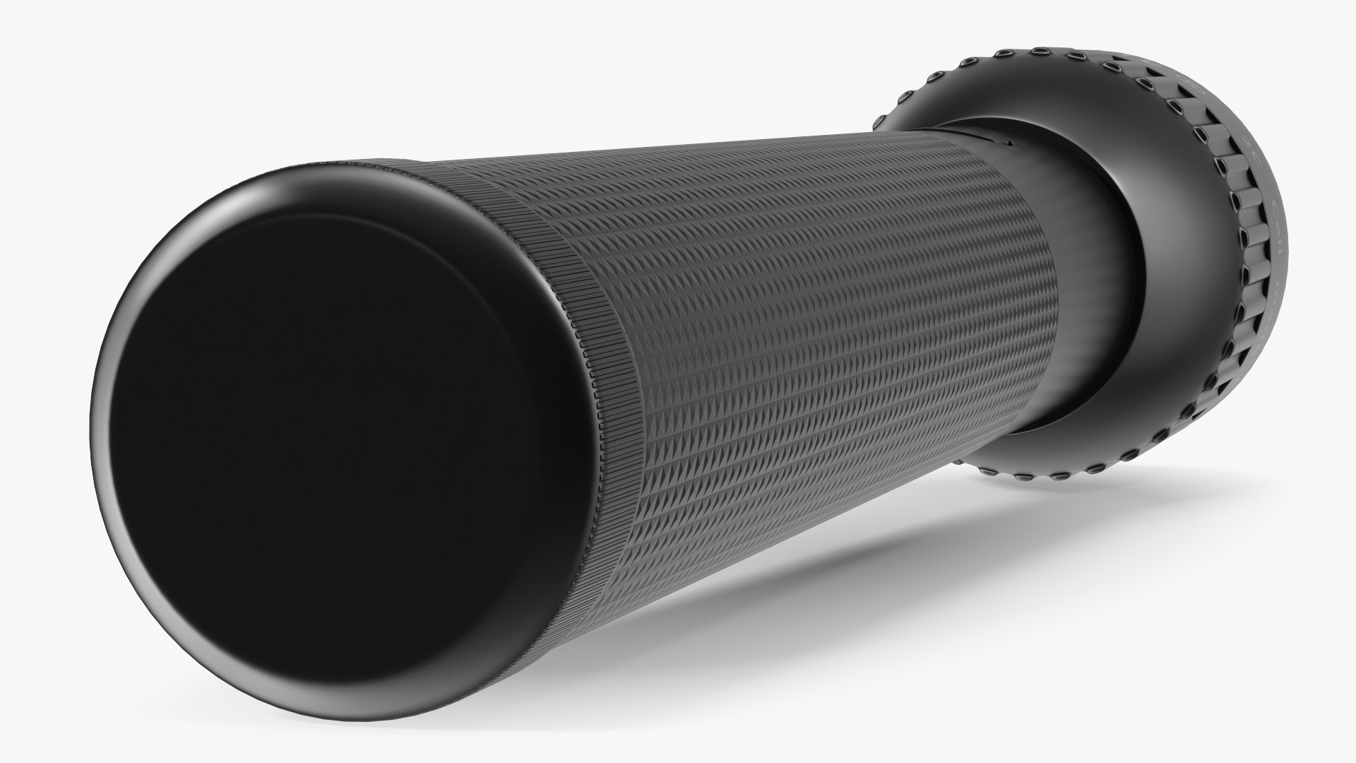 3D Tactical LED Flashlight model