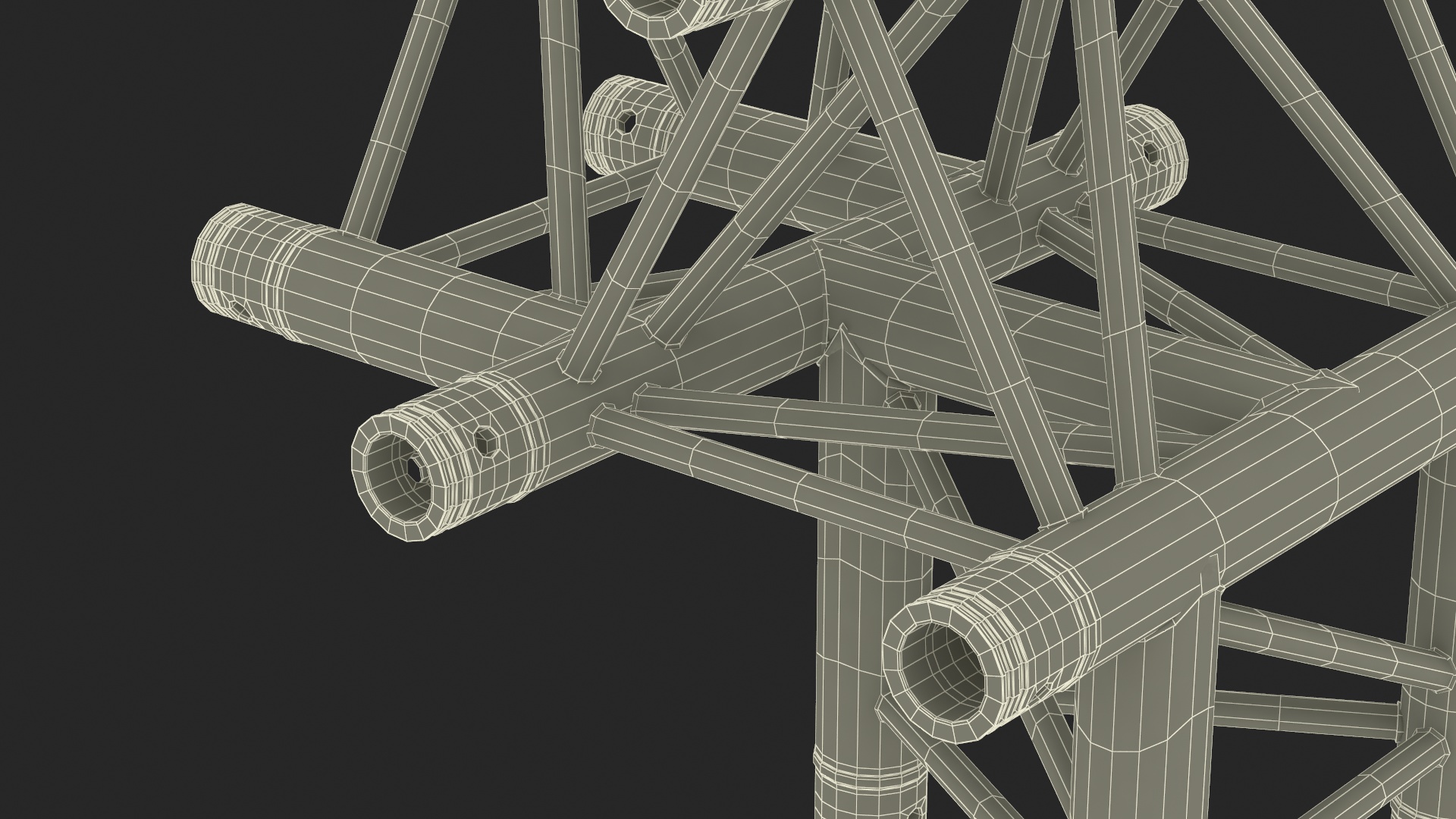 3D Construction Truss Modular