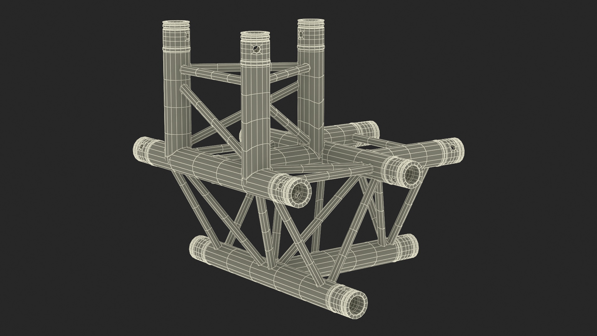 3D Construction Truss Modular