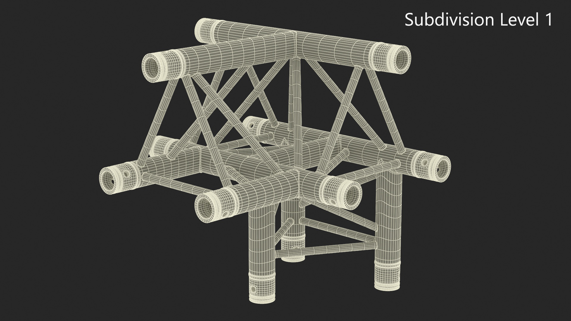 3D Construction Truss Modular