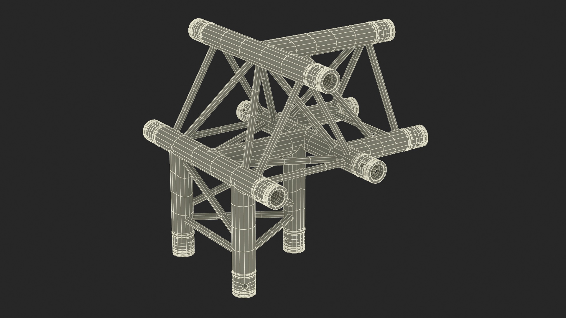 3D Construction Truss Modular