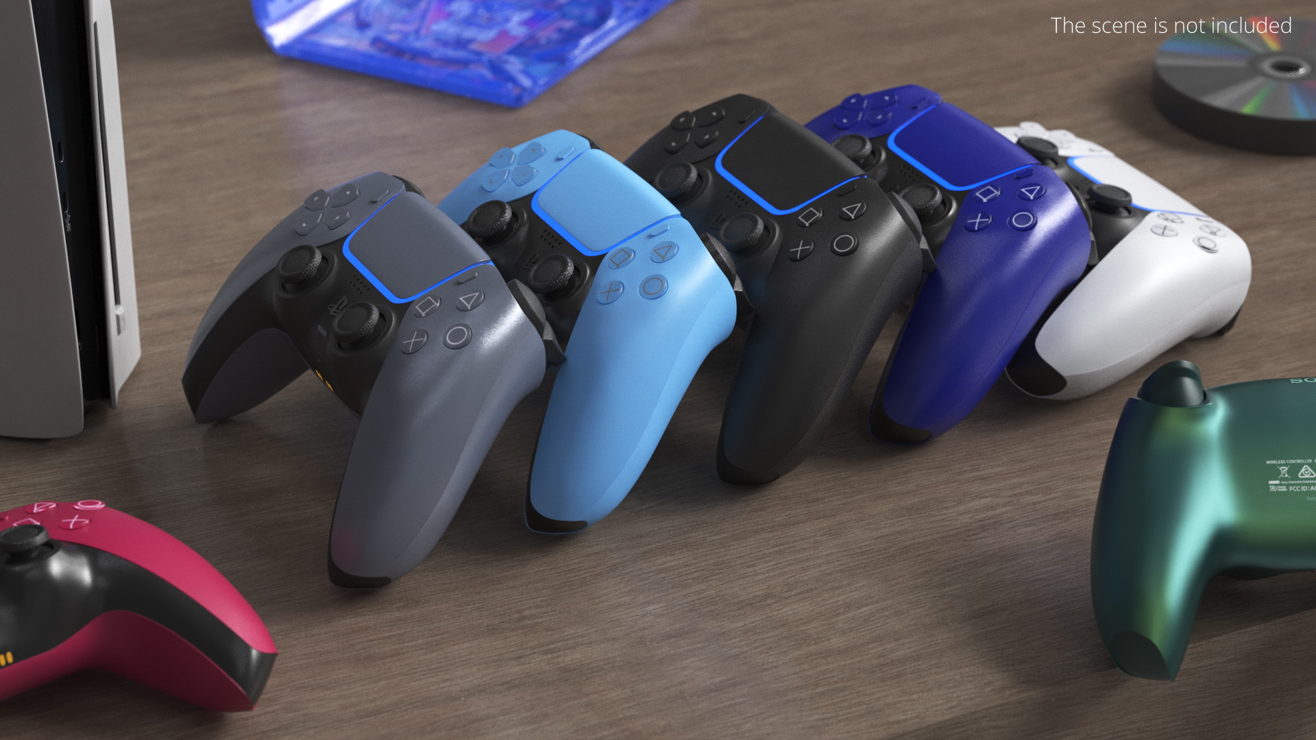 PlayStation DualSense Full Color Set, view 2