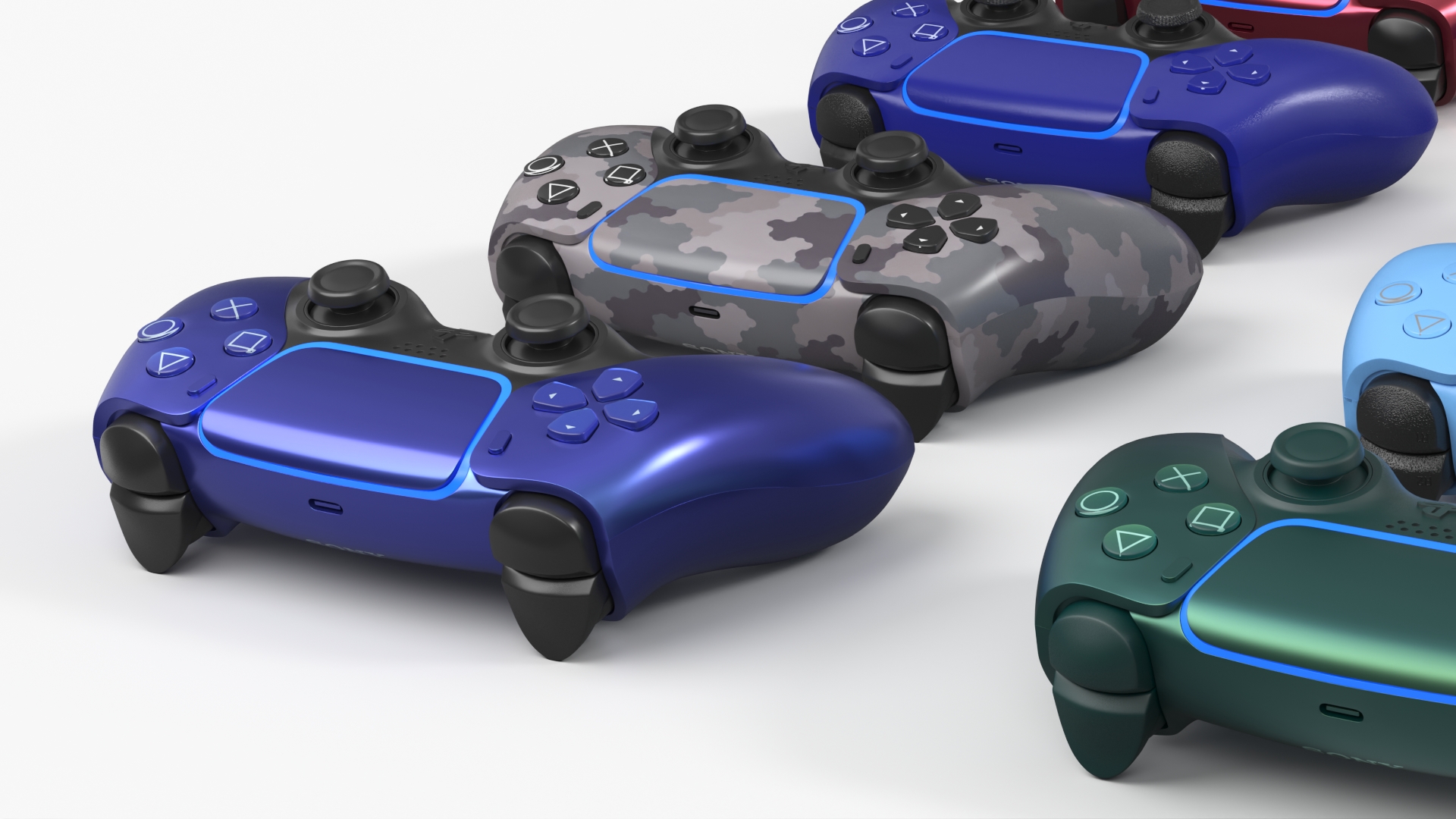 PlayStation DualSense Full Color Set, view 7