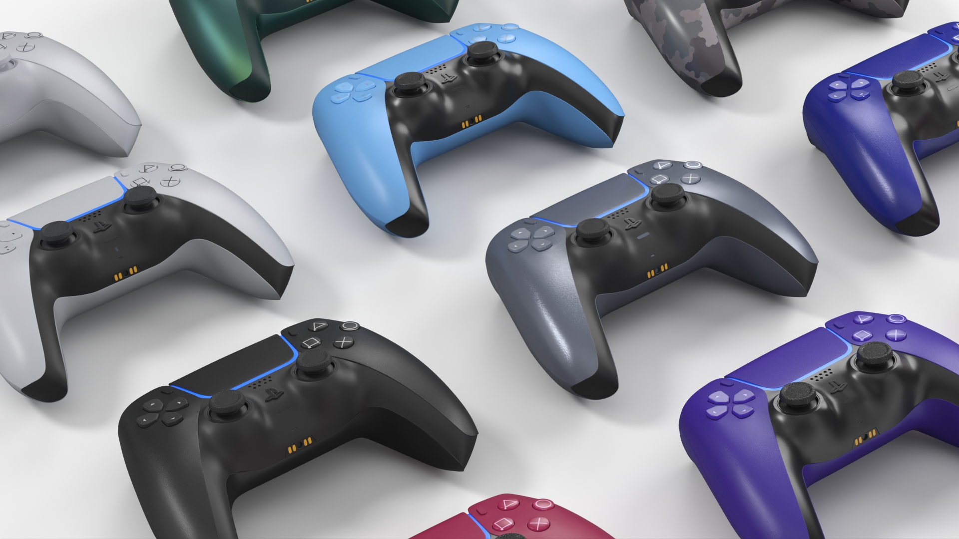 PlayStation DualSense Full Color Set, view 3