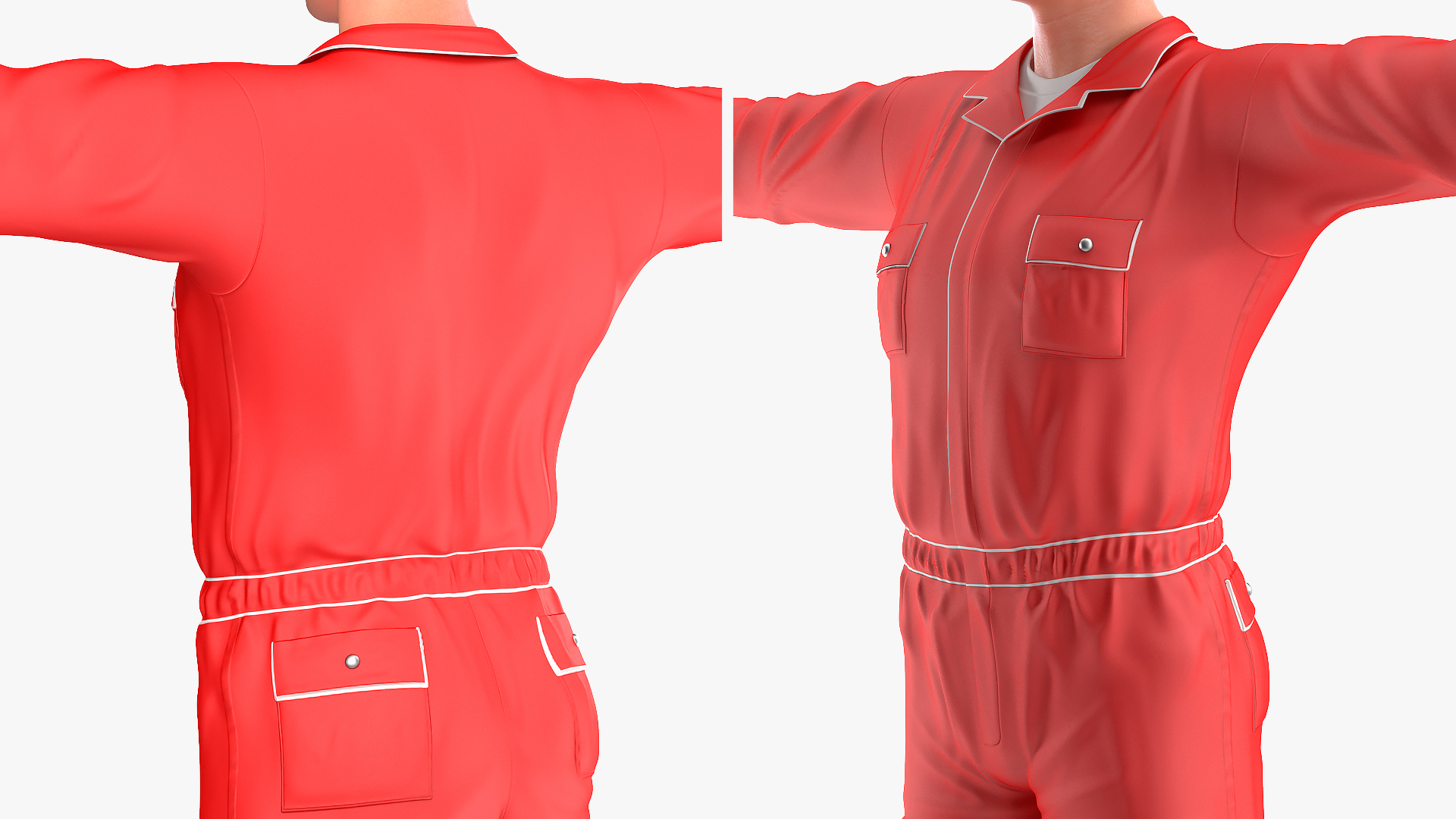 3D model Auto Mechanic T-Pose