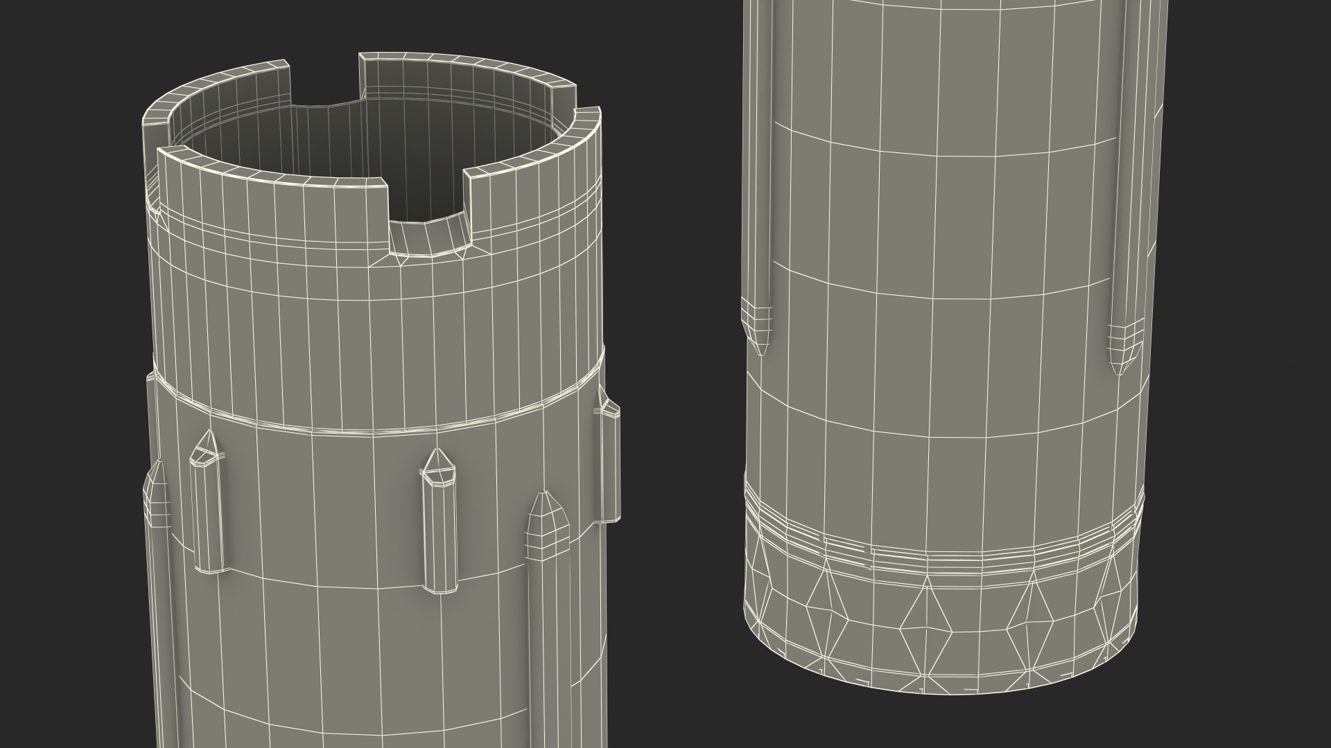 3D Proton M Rocket Stage 2 model