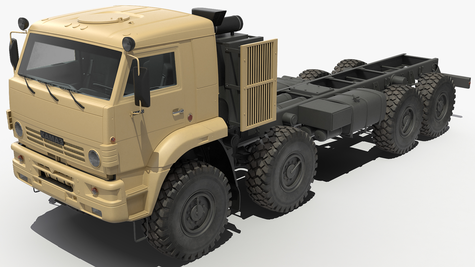 Kamaz 6560 Desert Camo 3D