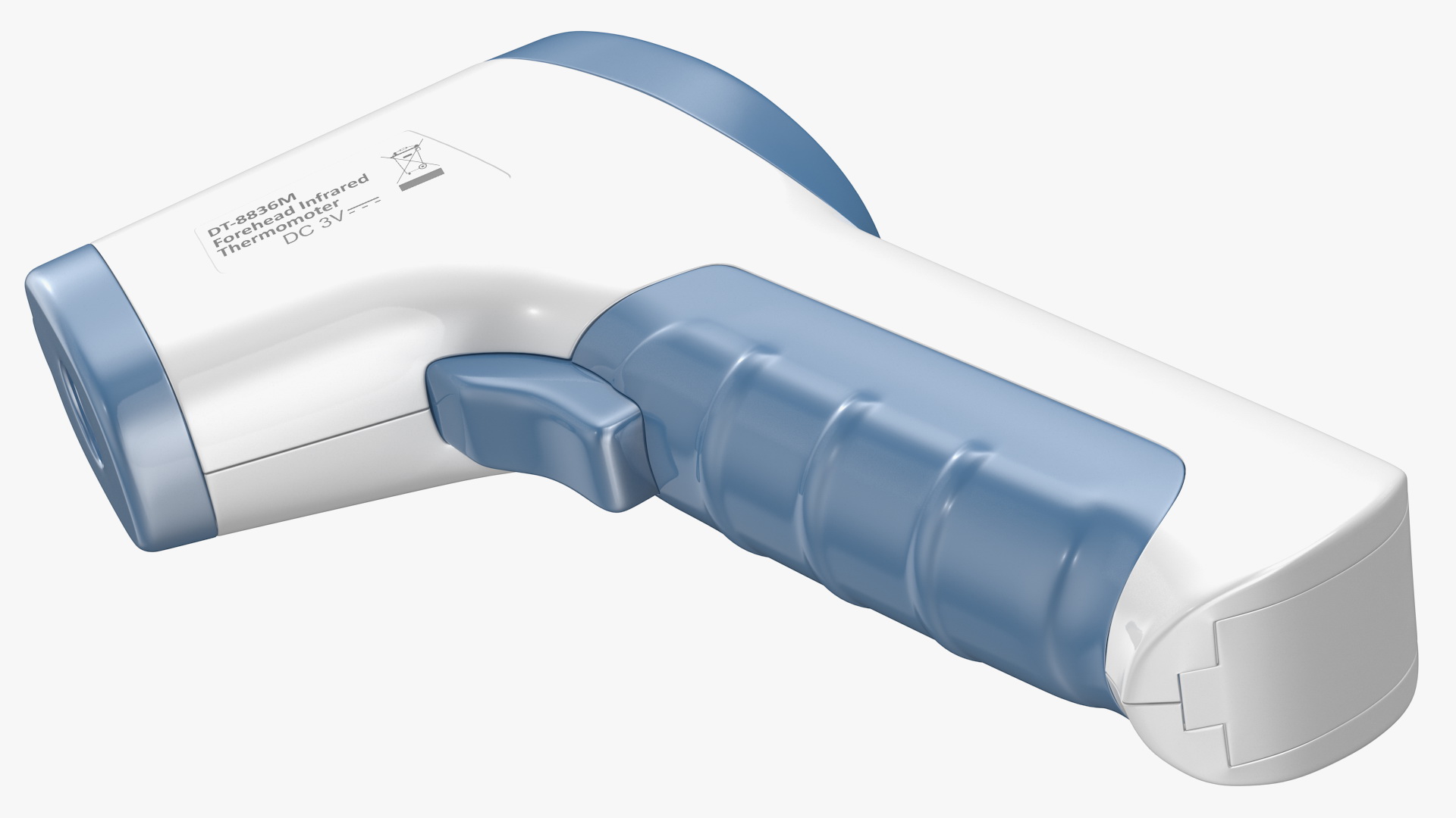 3D Infrared Forehead Thermometer Gun model