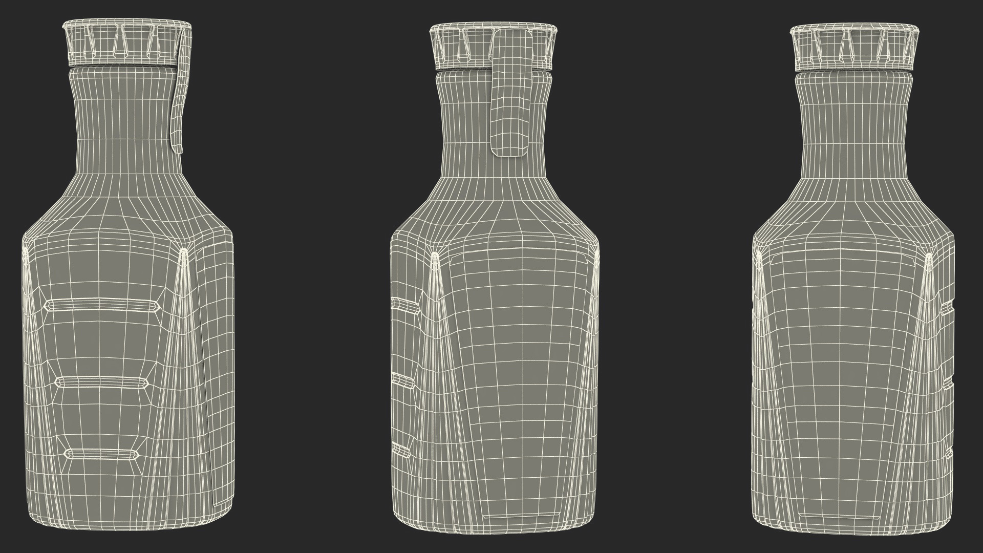3D Fruit Juice Beverage Simply Apple model