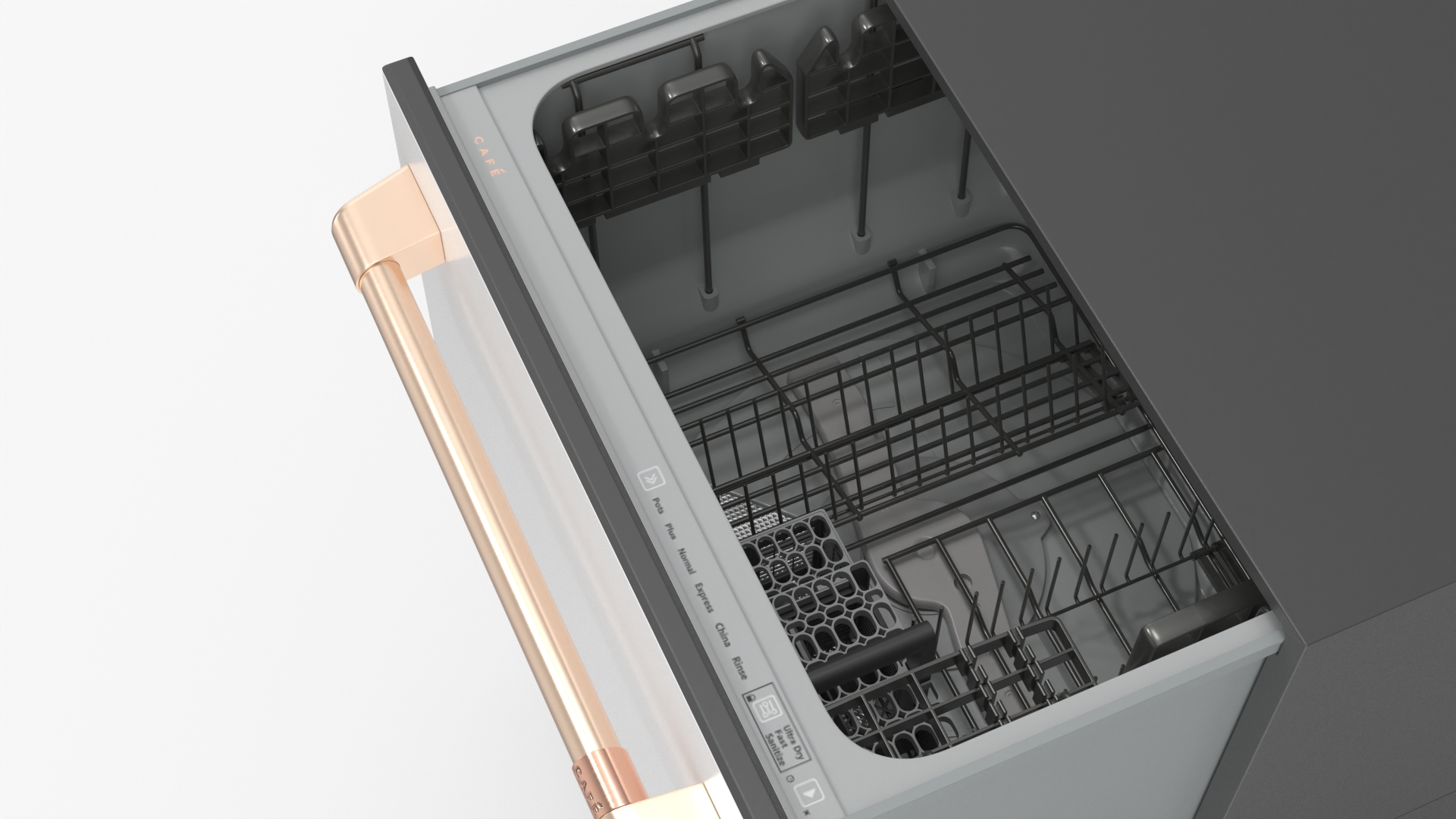 Double Drawer Dishwasher Cafe 24 3D