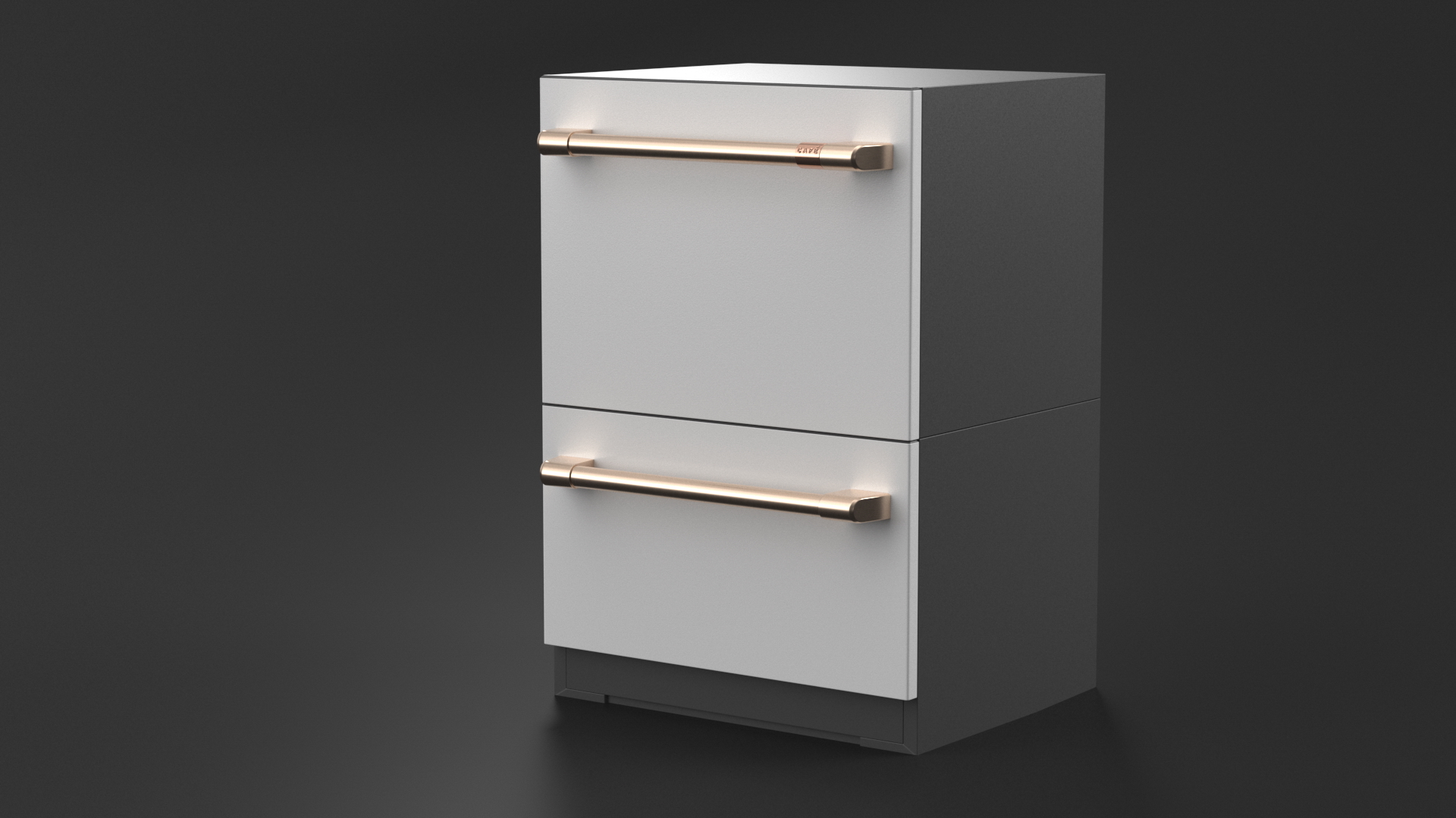 Double Drawer Dishwasher Cafe 24 3D