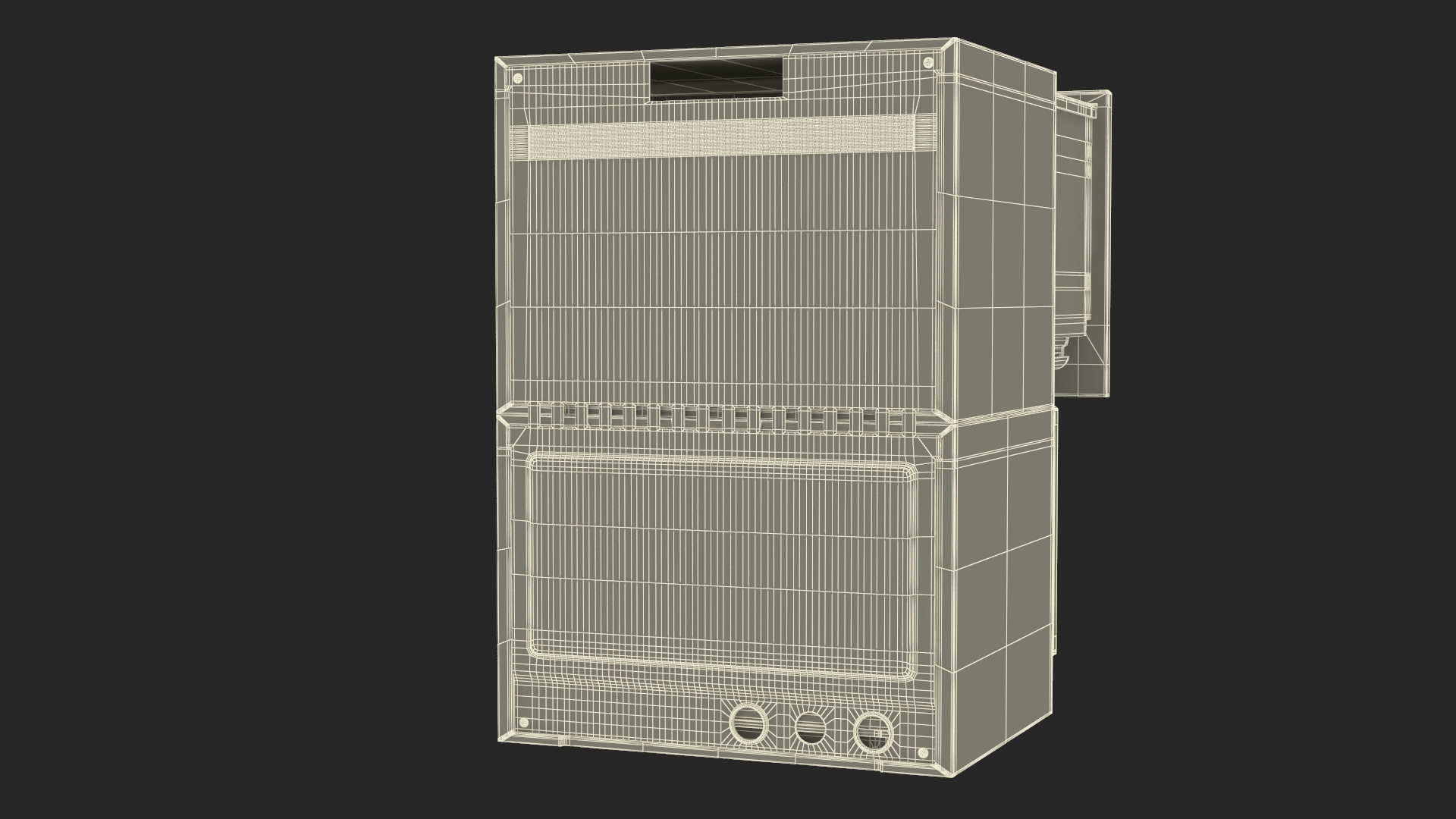 Double Drawer Dishwasher Cafe 24 3D